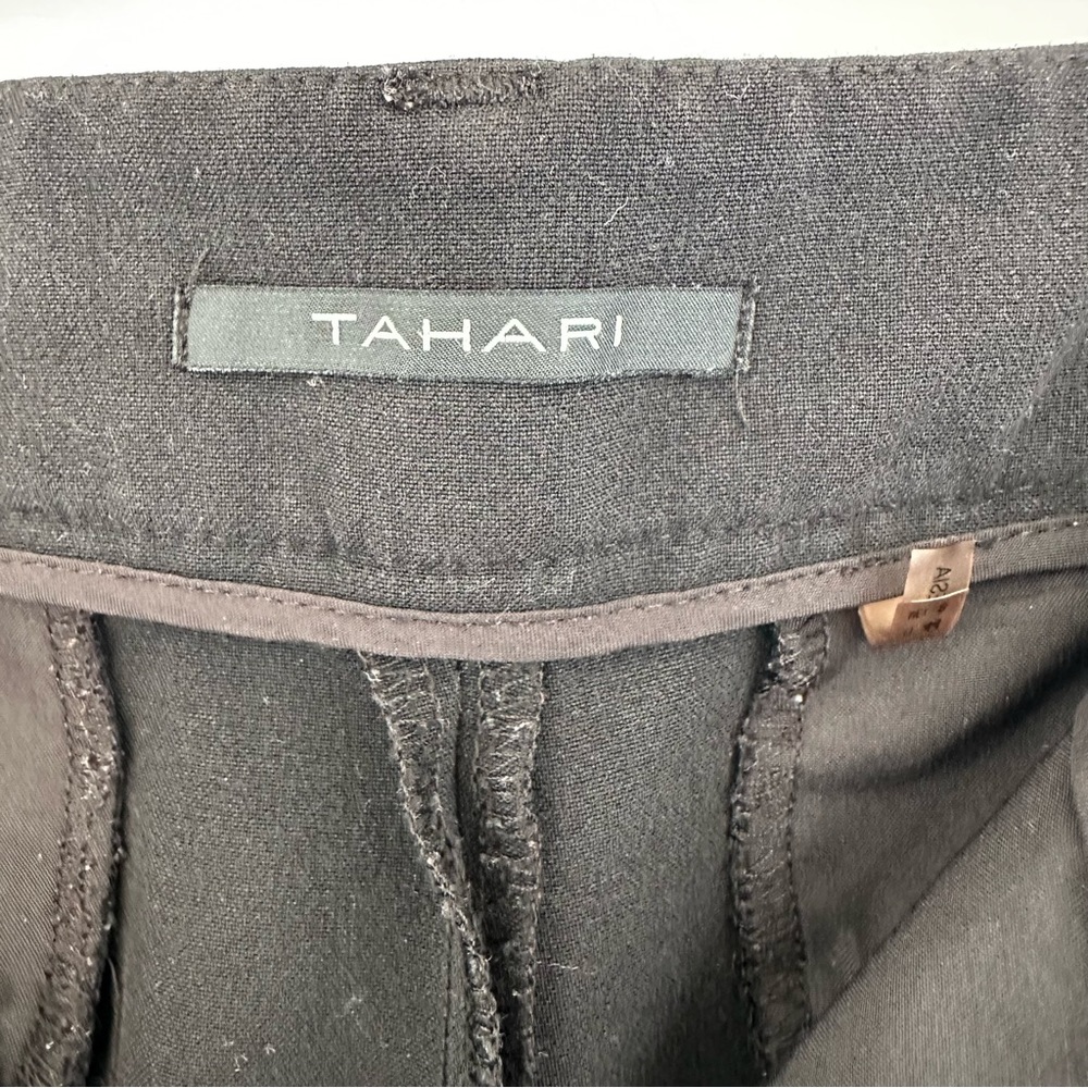 Tahari Women's Black Dress Pants Size 8 - Picture 3 of 7